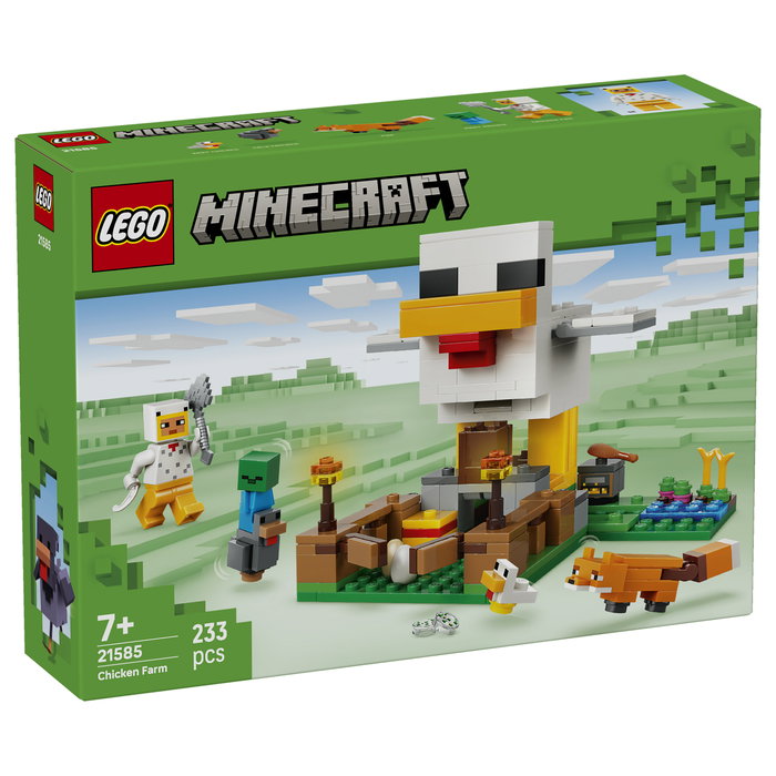 LEGO Minecraft La Granja de las Gallinas 21585