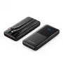 Vention FHOB0 Powerbank 10000mAh 22.5W Negra con Cable USB Tipo-C y Lightning