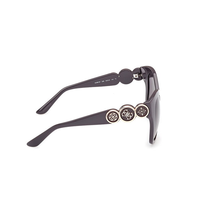 Guess Gafas Gafas de Sol GU00197 20B para Mujer - Forma Mariposa, Lentes 55 mm, Puente 20 mm, Brazos 140 mm