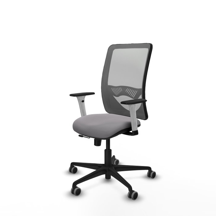 PIQUERAS Y CRESPO Silla de oficina Zulema Gris con mecanismo Sincro/Traslack PIQUERAS Y CRESPO Silla de oficina Zulema Gris con mecanismo Sincro/Traslack