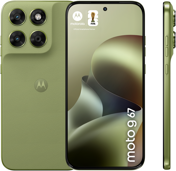 Motorola Moto G67 256GB 4GB RAM 6.8" Extreme AMOLED 5G Cámara 50MP Android 16.0 Color Verde