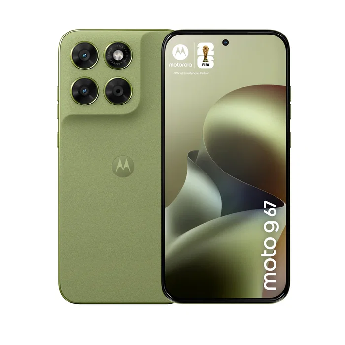 Motorola Moto G67 5G Smartphone - 6.8" Extreme AMOLED 120Hz, 256GB, 4GB RAM, Cámara Sony LYTIA 50MP, Batería 5200 mAh, Android 16.0, Verde