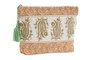 DKD Home Decor Neceser Amalfi Mostaza 20x5x25 cm