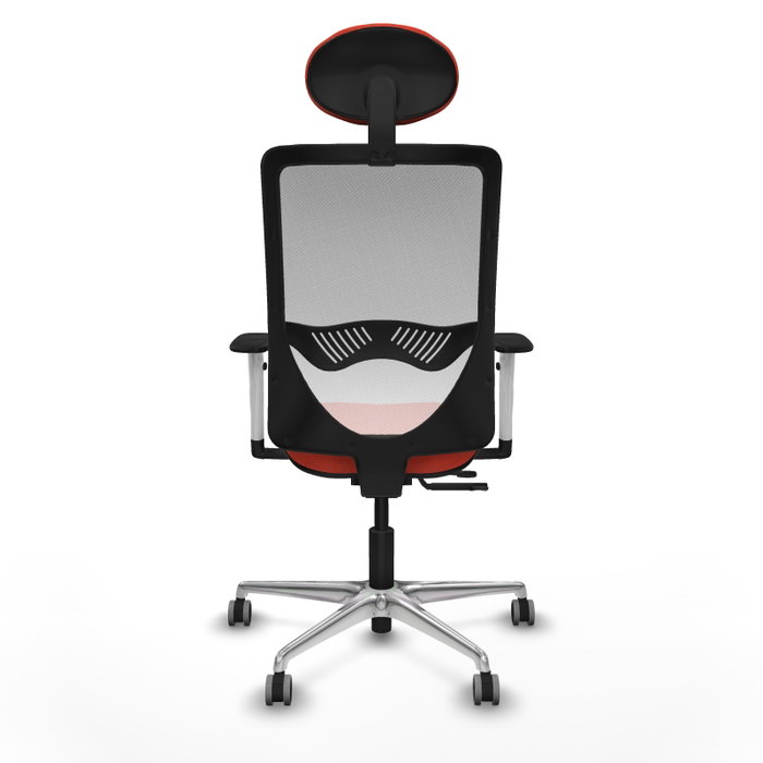 PIQUERAS Y CRESPO Silla de oficina Zulema Naranja oscuro y Blanco PIQUERAS Y CRESPO Silla de oficina Zulema Naranja oscuro y Blanco