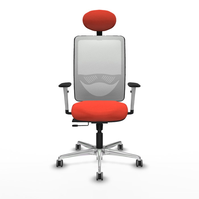 PIQUERAS Y CRESPO Silla de oficina Zulema Naranja oscuro y Blanco PIQUERAS Y CRESPO Silla de oficina Zulema Naranja oscuro y Blanco