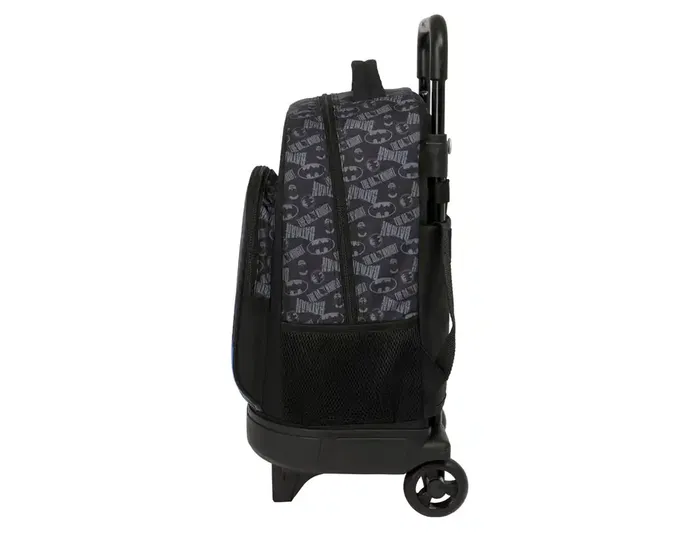 Safta Mochila Escolar Grande con Ruedas Compact Extraible Batman 450x330x220 mm