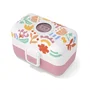 Monbento Lonchera infantil MB Tresor Papercut con 3 compartimentos y sin BPA
