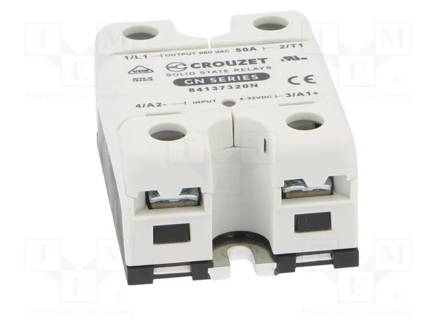 CROUZET GN Relé de semiconductor 1-fásico 50A 48÷660VAC