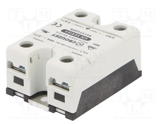 CROUZET GN Relé de semiconductor 1-fásico 50A 48÷660VAC