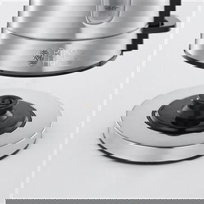 Russell Hobbs 24190-70 Hervidor Compact Home Acero Inoxidable Filtro Extraible Indicador Azul Capacidad Ideal