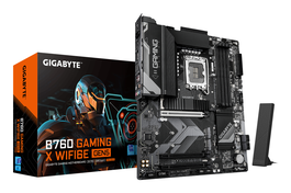 GIGABYTE B760 GAMING X WIFI6E GEN5 Placa Base ATX, Intel B760, LGA 1700, DDR5, Wi-Fi 6E, PCIe 5.0, 3x M.2, 2.5GbE LAN, Compatible Intel 14ª Gen