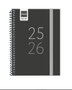 Finocam Agenda Escolar 2025-2026 Secundaria Semana Vista Horizontal Negro 120x164 634224026