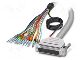 PHOENIX CONTACT Cable D-Sub 25pin tomacorriente 0,5m