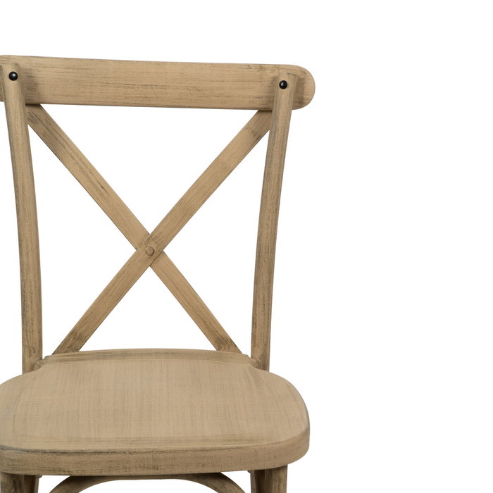Silla Natural Polipropileno Contract 50 X 41,50 X 89 cm (Set de 2)