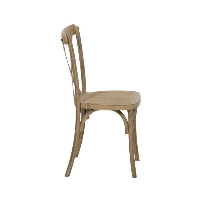 Silla Natural Polipropileno Contract 50 X 41,50 X 89 cm (Set de 2)