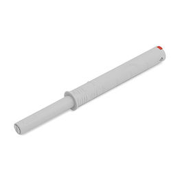 Italiana Ferramenta Cierre Magnético KPUSH TECH STRONG para Armarios sin Tirador, Gris, 37mm