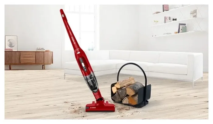 Bosch BBHF214R Aspiradora escoba inalámbrica 2 en 1 con aspiradora de mano