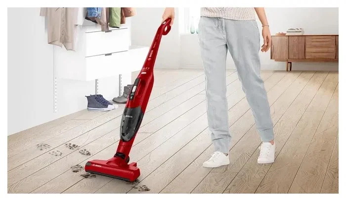 Bosch BBHF214R Aspiradora escoba inalámbrica 2 en 1 con aspiradora de mano