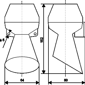 AUER SIGNAL Señalizador acústico KLH 24VAC 88dB