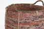 DKD Home Decor Set de 3 Cestas de Ratán Melocotón