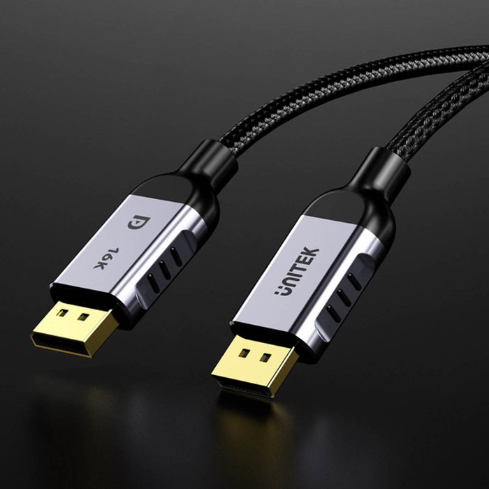 Unitek Cable DisplayPort 2.1 8K@120Hz 2m Unitek Cable DisplayPort 2.1 8K@120Hz 2m