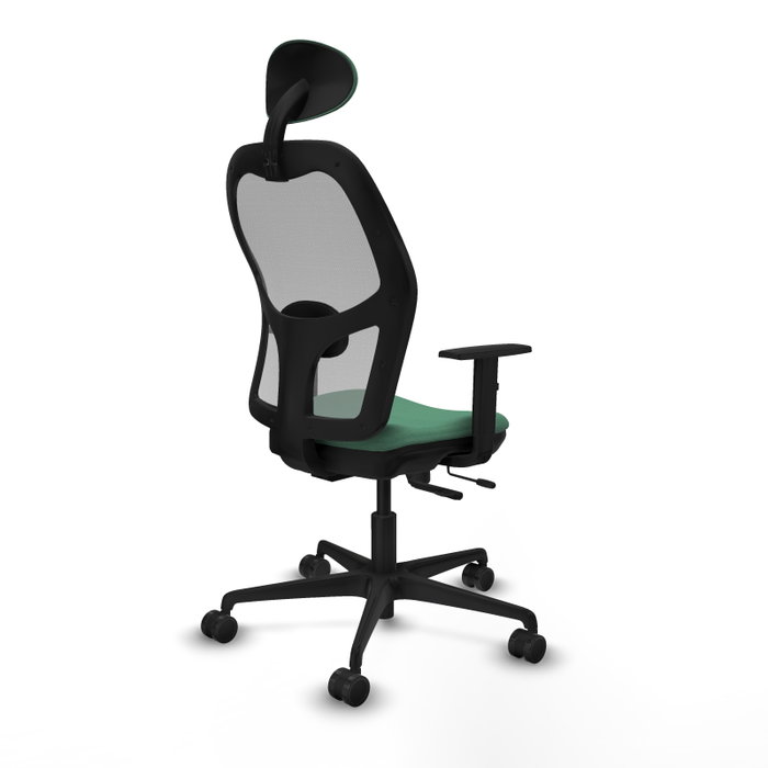 PIQUERAS Y CRESPO Silla de oficina Jorquera Sincro/Traslack Verde esmeralda y Gris PIQUERAS Y CRESPO Silla de oficina Jorquera Sincro/Traslack Verde esmeralda y Gris