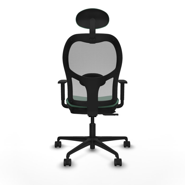 PIQUERAS Y CRESPO Silla de oficina Jorquera Sincro/Traslack Verde esmeralda y Gris PIQUERAS Y CRESPO Silla de oficina Jorquera Sincro/Traslack Verde esmeralda y Gris