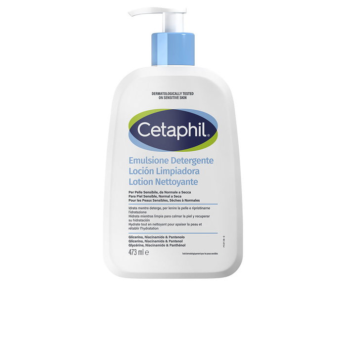 Cetaphil Loción Limpiadora Facial para Piel Sensible 473 ml Cetaphil Loción Limpiadora Facial para Piel Sensible 473 ml