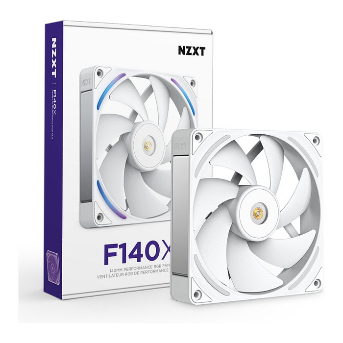 NZXT F140X RGB Blanco 140 mm NZXT F140X RGB Blanco 140 mm