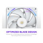 NZXT F140X RGB Blanco 140 mm