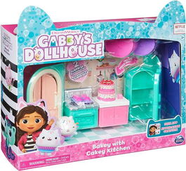 Spin Master Habitación Deluxe Gabby's Dollhouse, 19.05 x 25.72 x 8.57 cm, Muñeca y Accesorios Incluidos, para Edades 3+