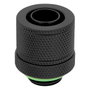 Corsair Hydro X Series XF Conectores Rectos G1/4 pulgada a 13/10mm, 4 unidades, negro