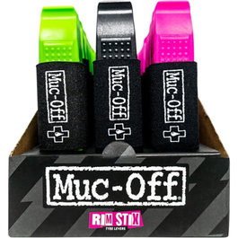 Muc-Off Display 24 Desmontables (8 Negras, 8 Verdes, 8 Rosas)