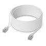 Ubiquiti Cable de Parcheo Premium Categoría 6A RJ45 10 GbE PoE++ Blanco 15 m