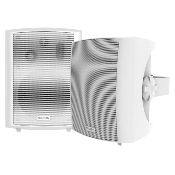 Vision Magic SP-1800 Altavoz de 3 vías con Bassreflex y 5,25 pulgadas, Blanco Vision Magic SP-1800 Altavoz de 3 vías con Bassreflex y 5,25 pulgadas, Blanco