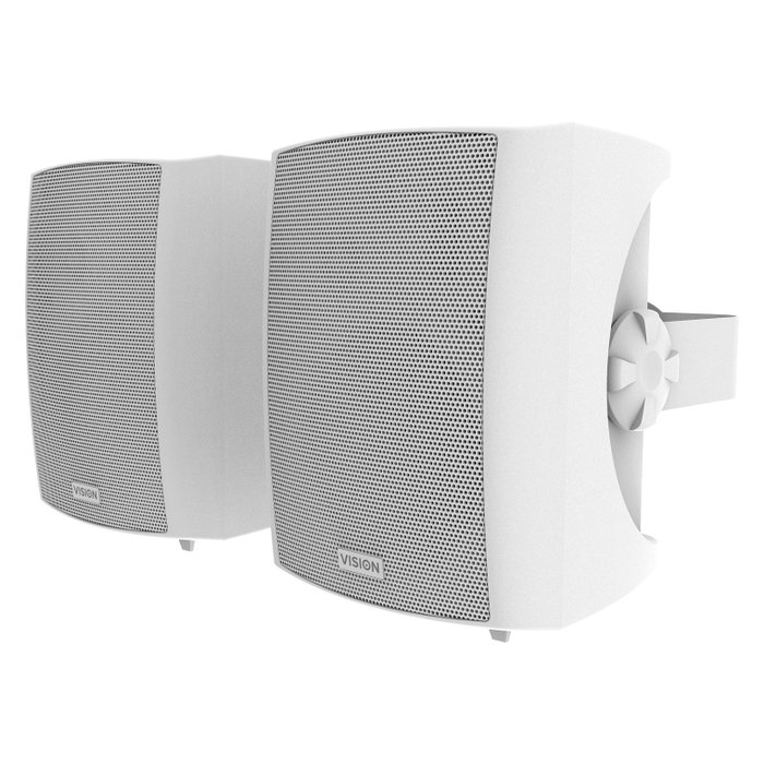 Vision Magic SP-1800 Altavoz de 3 vías con Bassreflex y 5,25 pulgadas, Blanco Vision Magic SP-1800 Altavoz de 3 vías con Bassreflex y 5,25 pulgadas, Blanco