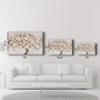 Wallity CAM-1091 Pintura Decorativa de Vidrio Templado 70 x 110 cm