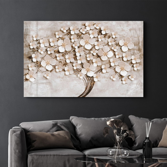 Wallity CAM-1091 Pintura Decorativa de Vidrio Templado 70 x 110 cm
