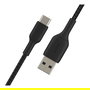 Belkin CAB002BT1MBK Cable USB-C a USB-A Trenzado 1m Negro