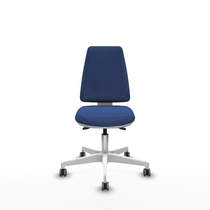 PIQUERAS Y CRESPO Silla de oficina Elche Azul marino con mecanismo Asincro