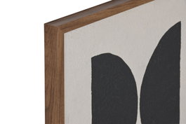 DKD Home Decor Cuadro Papel Maché Algodón 40x3x60 Moderno Surtido de 2