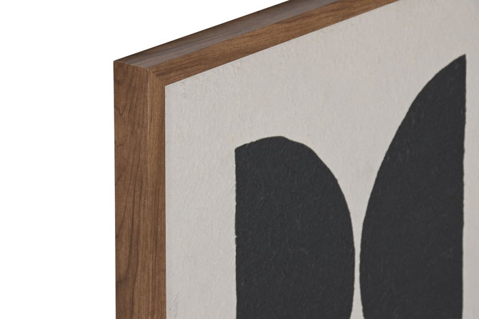 DKD Home Decor Cuadro Papel Maché Algodón 40x3x60 Moderno Surtido de 2 DKD Home Decor Cuadro Papel Maché Algodón 40x3x60 Moderno Surtido de 2