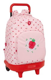 Safta Glowlab "Frutitas" Mochila Gde. Compact Extraible con Ruedas 33x45x22cm