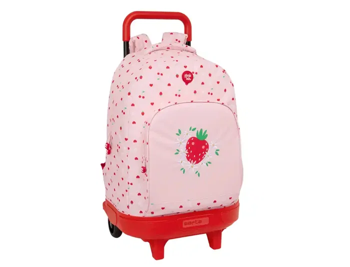Safta Mochila Grande con Ruedas Compact Extraible Glowlab Frutitas 450x330x220 mm Safta Mochila Grande con Ruedas Compact Extraible Glowlab Frutitas 450x330x220 mm