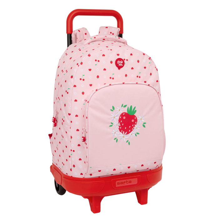 Safta Mochila Grande con Ruedas Compact Extraíble Glowlab Frutitas Safta Mochila Grande con Ruedas Compact Extraíble Glowlab Frutitas