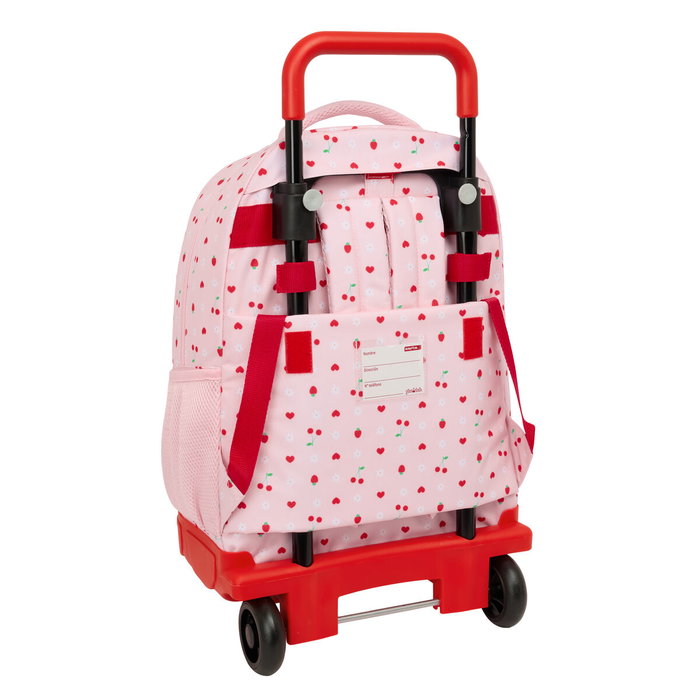 Safta Mochila Grande con Ruedas Compact Extraíble Glowlab Frutitas Safta Mochila Grande con Ruedas Compact Extraíble Glowlab Frutitas