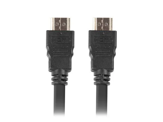 Lanberg Cable HDMI CA-HDMI-11CC-0005-BK 0,5 m Negro Lanberg Cable HDMI CA-HDMI-11CC-0005-BK 0,5 m Negro