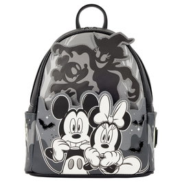 LOUNGEFLY Mochila Mickey & Minnie Ghosh Mickey Disney