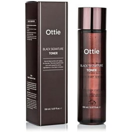 Ottie Black Line Loción tónica con mucosidad de caracol, 150 ml