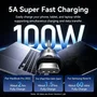 Vention Cable USB-C do USB-C USB 3.2 Gen 2, 5A 100W, 10Gbps, 1 Metro, Negro